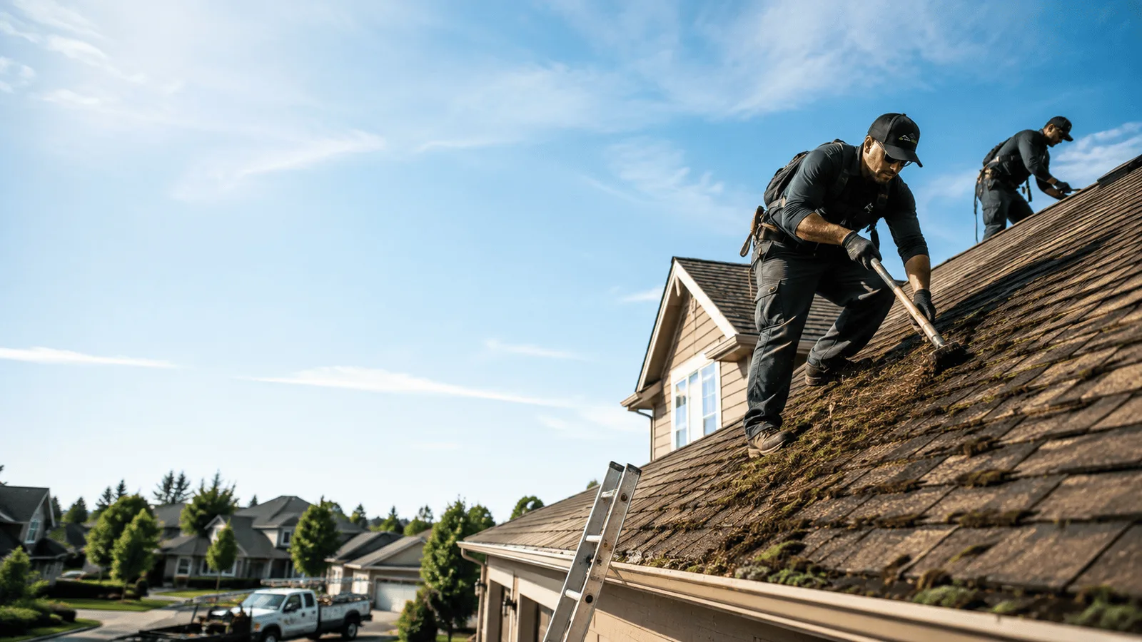 Roof Moss Removal in Forest City, PA near me